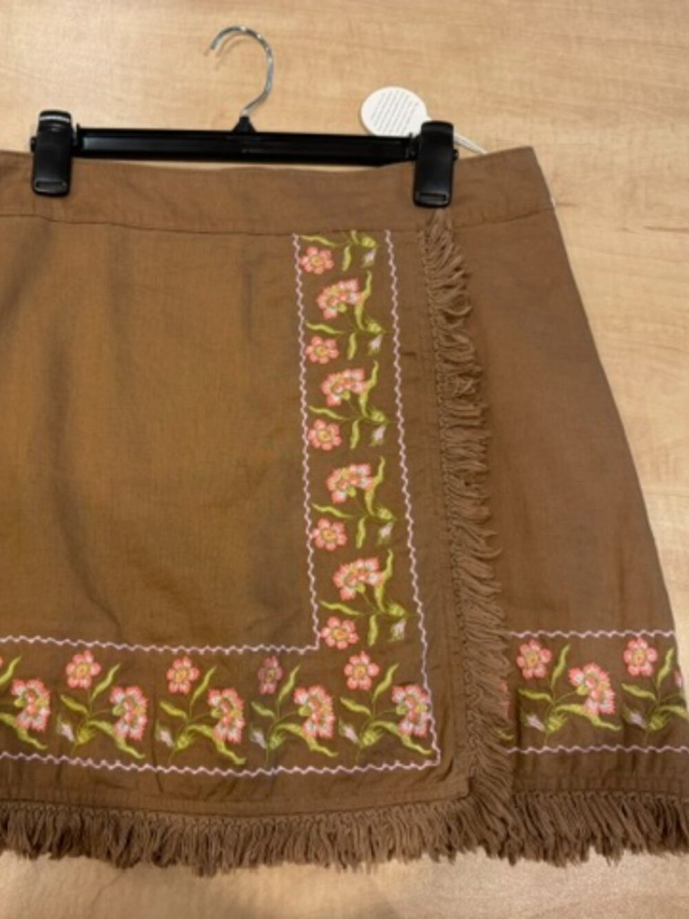 NWT Spartina 449 Octavia Skirt Jane Jardinere Embroidery Size 10